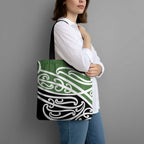Green Fern New Zealand Kowhai Ngutukak Tote Bag - Aussie Hoodie