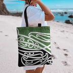 Green Fern New Zealand Kowhai Ngutukak Tote Bag - Aussie Hoodie