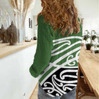 Green Fern New Zealand Kowhai Ngutukak Women Casual Shirt - Aussie Hoodie