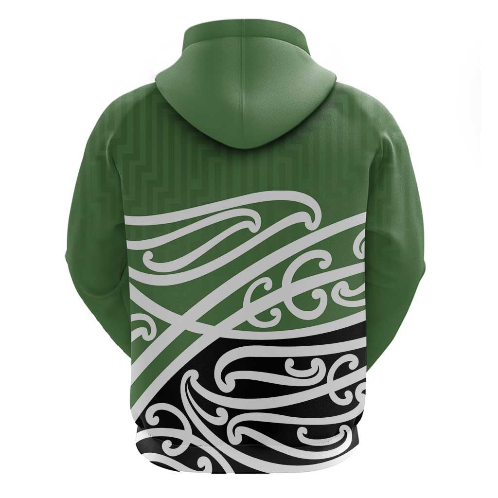 Green Fern New Zealand Kowhai Ngutukak Zip Hoodie - Aussie Hoodie