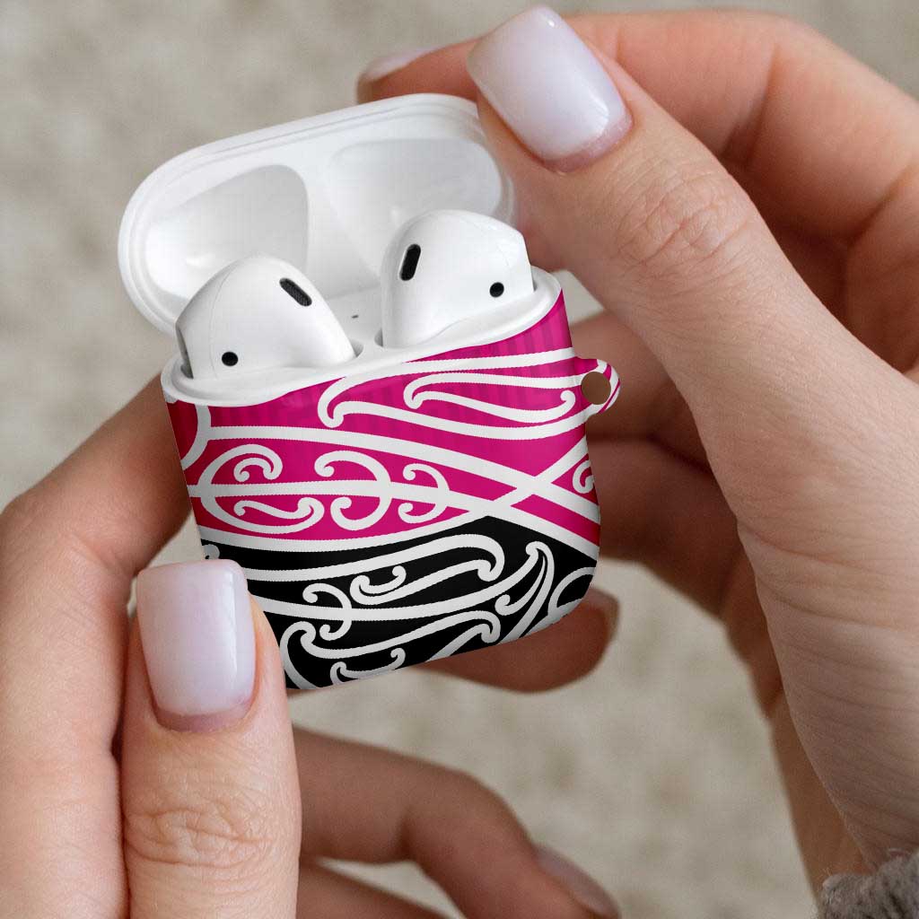 All Pink New Zealand Kowhai Ngutukak AirPods Case - Aussie Hoodie