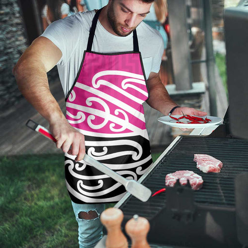 All Pink New Zealand Kowhai Ngutukak Apron - Aussie Hoodie