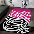 All Pink New Zealand Kowhai Ngutukak Area Rug - Aussie Hoodie
