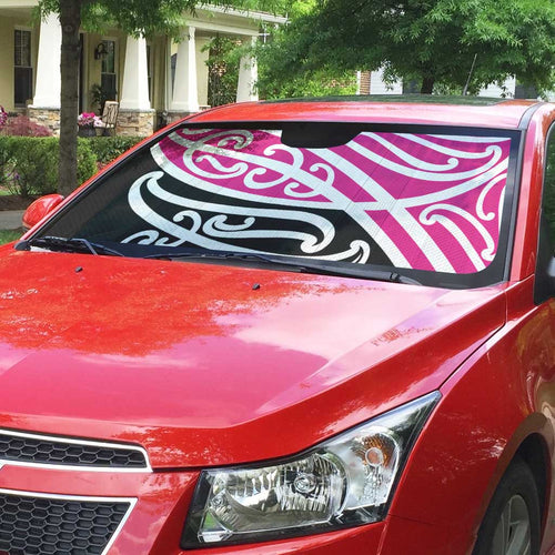 All Pink New Zealand Kowhai Ngutukak Auto Sun Shade - Aussie Hoodie