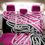 All Pink New Zealand Kowhai Ngutukak Back Car Seat Cover - Aussie Hoodie