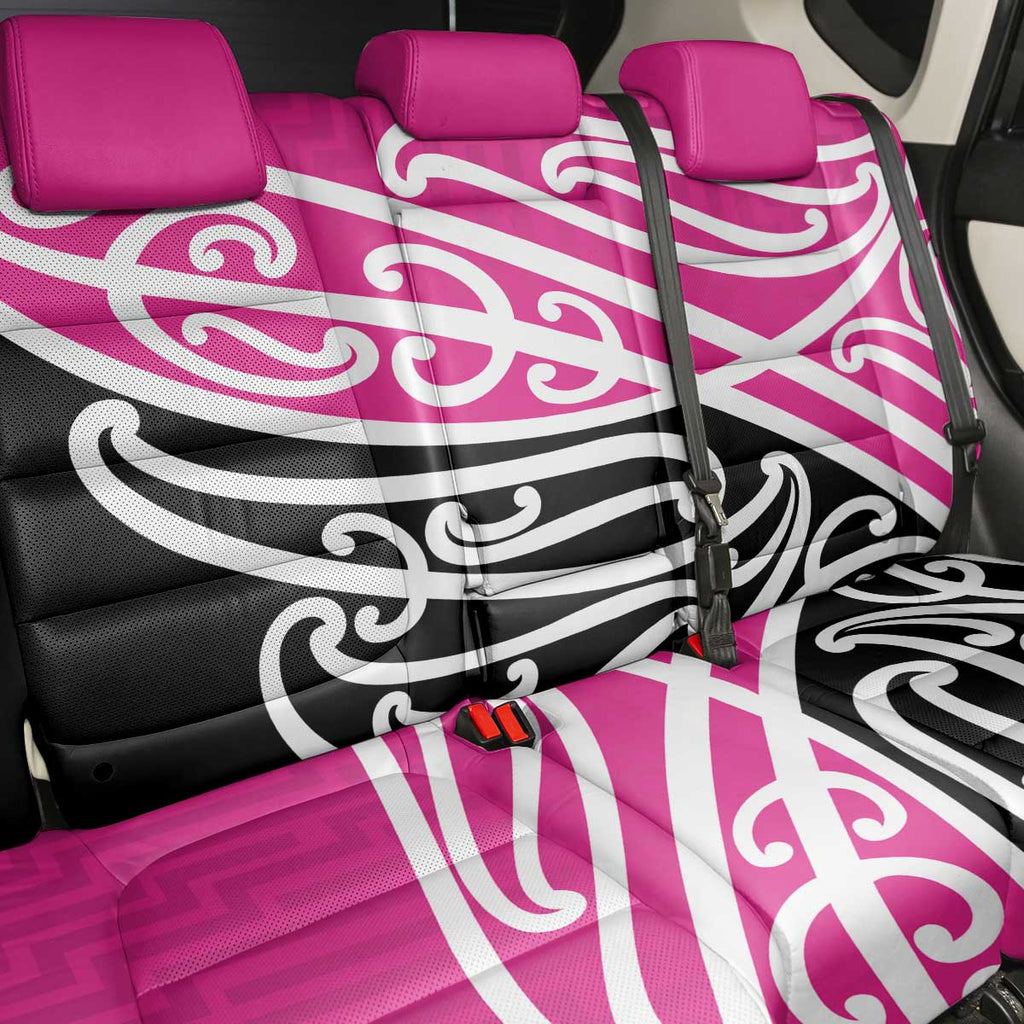 All Pink New Zealand Kowhai Ngutukak Back Car Seat Cover - Aussie Hoodie