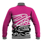 All Pink New Zealand Kowhai Ngutukak Baseball Jacket - Aussie Hoodie