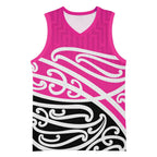All Pink New Zealand Kowhai Ngutukak Basketball Jersey - Aussie Hoodie