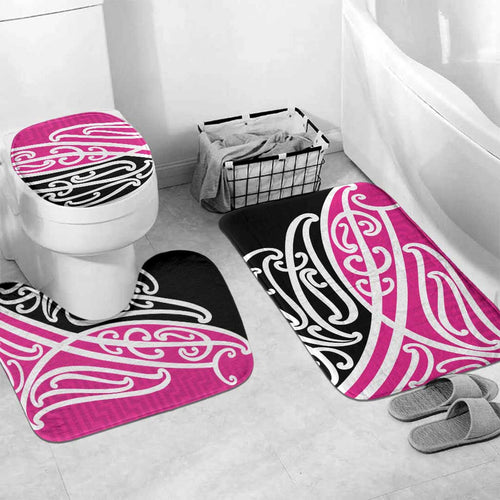 All Pink New Zealand Kowhai Ngutukak Bathroom Set - Aussie Hoodie