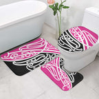 All Pink New Zealand Kowhai Ngutukak Bathroom Set - Aussie Hoodie