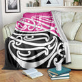 All Pink New Zealand Kowhai Ngutukak Blanket - Aussie Hoodie