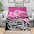All Pink New Zealand Kowhai Ngutukak Blanket - Aussie Hoodie