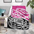 All Pink New Zealand Kowhai Ngutukak Blanket - Aussie Hoodie