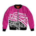 All Pink New Zealand Kowhai Ngutukak Bomber Jacket - Aussie Hoodie