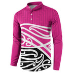 All Pink New Zealand Kowhai Ngutukak Button Sweatshirt - Aussie Hoodie