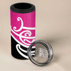 All Pink New Zealand Kowhai Ngutukak 4 in 1 Can Cooler Tumbler - Aussie Hoodie