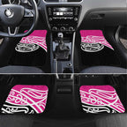 All Pink New Zealand Kowhai Ngutukak Car Mats - Aussie Hoodie