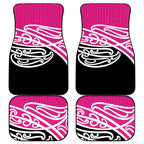 All Pink New Zealand Kowhai Ngutukak Car Mats - Aussie Hoodie