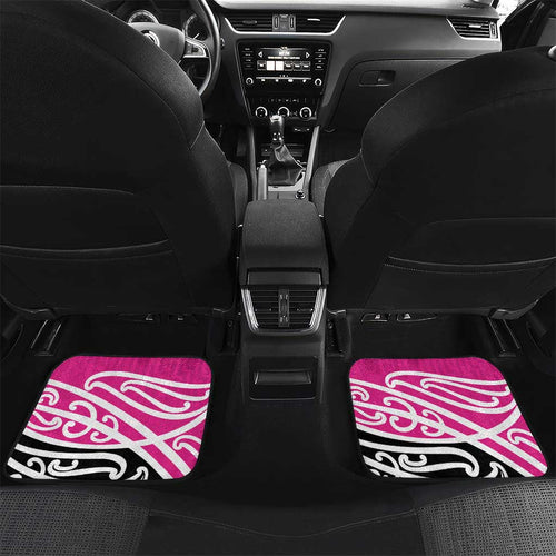 All Pink New Zealand Kowhai Ngutukak Car Mats - Aussie Hoodie