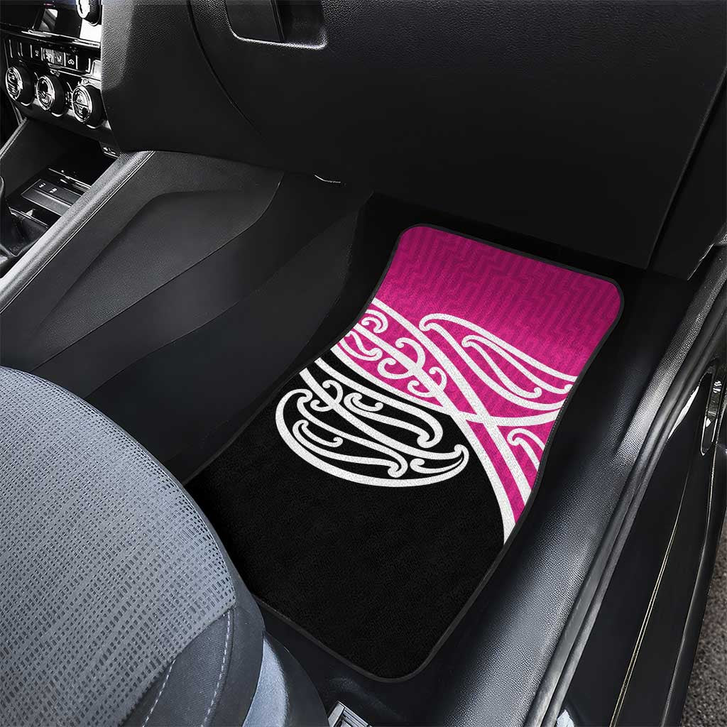 All Pink New Zealand Kowhai Ngutukak Car Mats - Aussie Hoodie
