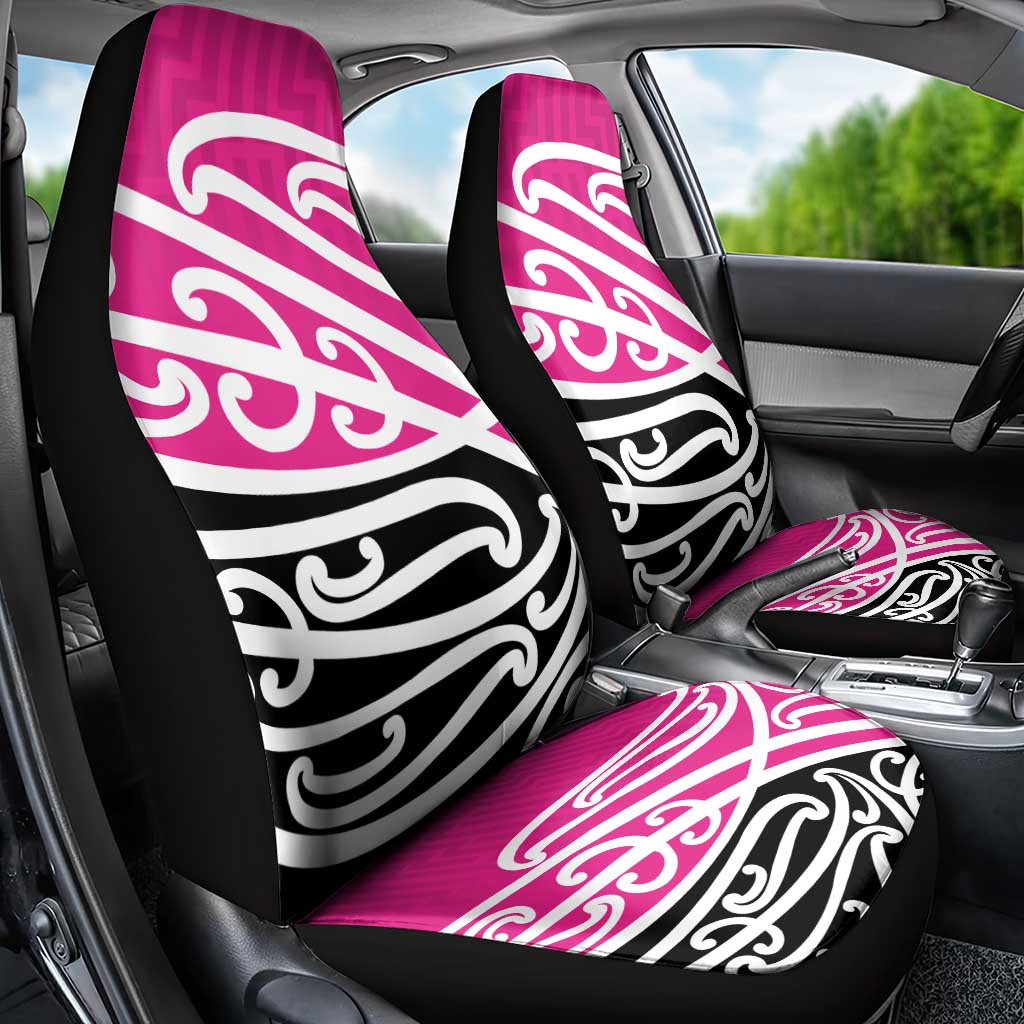 All Pink New Zealand Kowhai Ngutukak Car Seat Cover - Aussie Hoodie