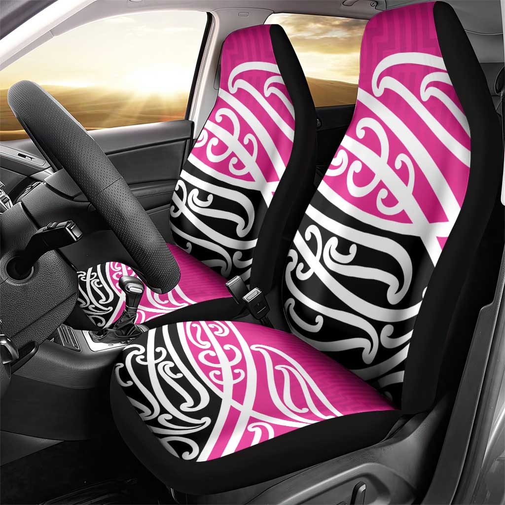 All Pink New Zealand Kowhai Ngutukak Car Seat Cover - Aussie Hoodie