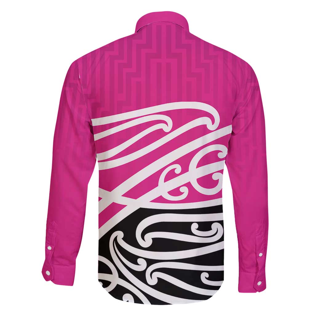 All Pink New Zealand Kowhai Ngutukak Family Matching Off Shoulder Short Dress and Hawaiian Shirt - Aussie Hoodie