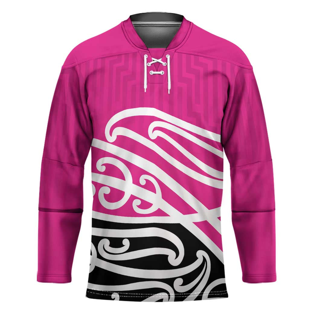 All Pink New Zealand Kowhai Ngutukak Hockey Jersey - Aussie Hoodie