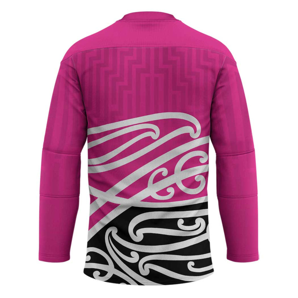 All Pink New Zealand Kowhai Ngutukak Hockey Jersey - Aussie Hoodie