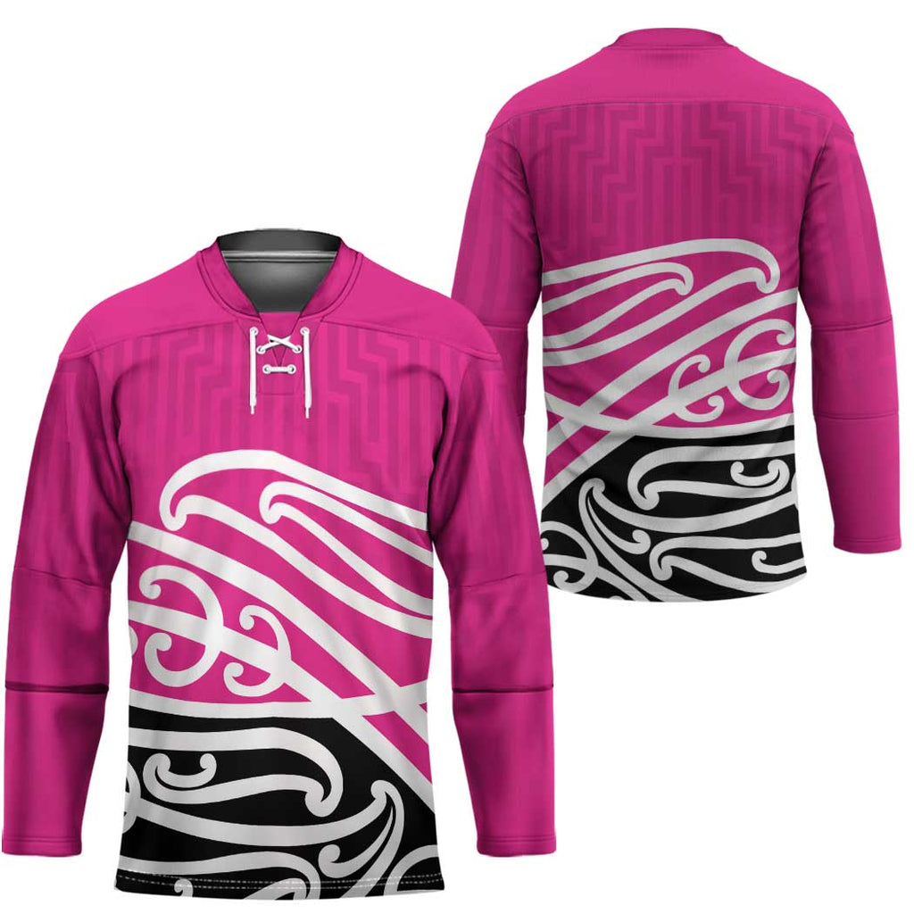 All Pink New Zealand Kowhai Ngutukak Hockey Jersey - Aussie Hoodie