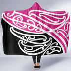 All Pink New Zealand Kowhai Ngutukak Hooded Blanket - Aussie Hoodie