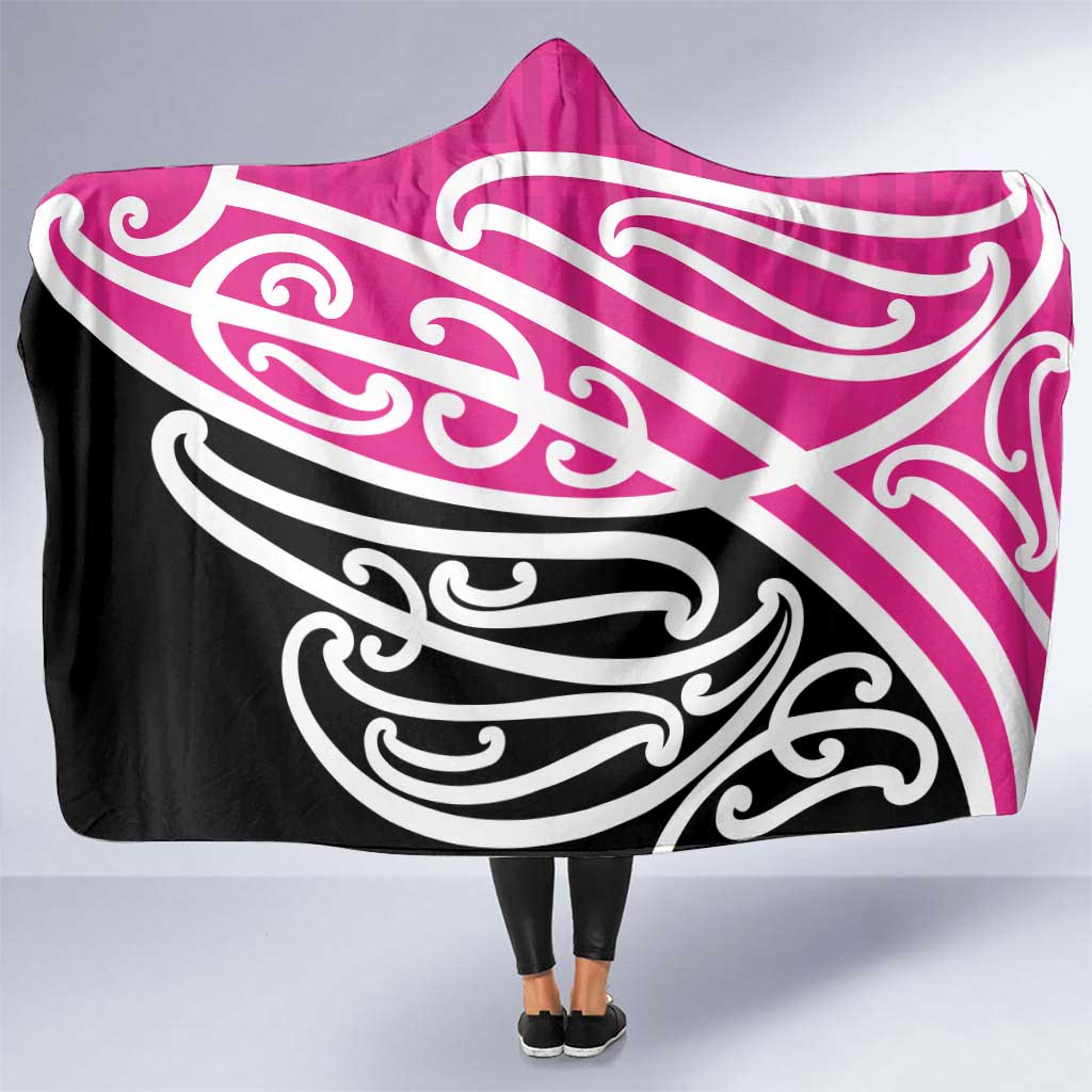 All Pink New Zealand Kowhai Ngutukak Hooded Blanket - Aussie Hoodie