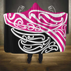All Pink New Zealand Kowhai Ngutukak Hooded Blanket - Aussie Hoodie