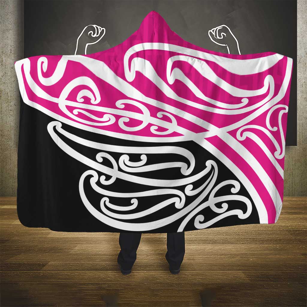 All Pink New Zealand Kowhai Ngutukak Hooded Blanket - Aussie Hoodie
