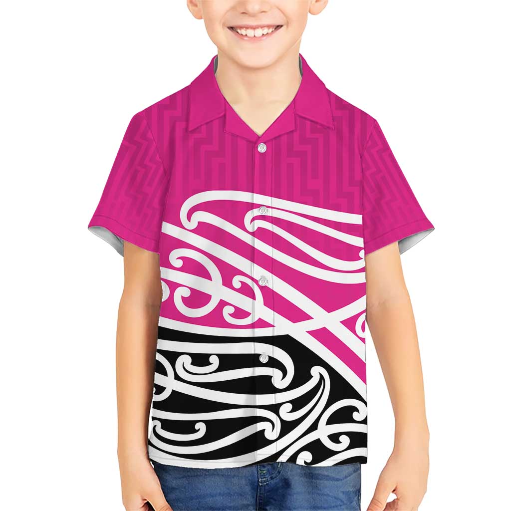 All Pink New Zealand Kowhai Ngutukak Kid Hawaiian Shirt - Aussie Hoodie