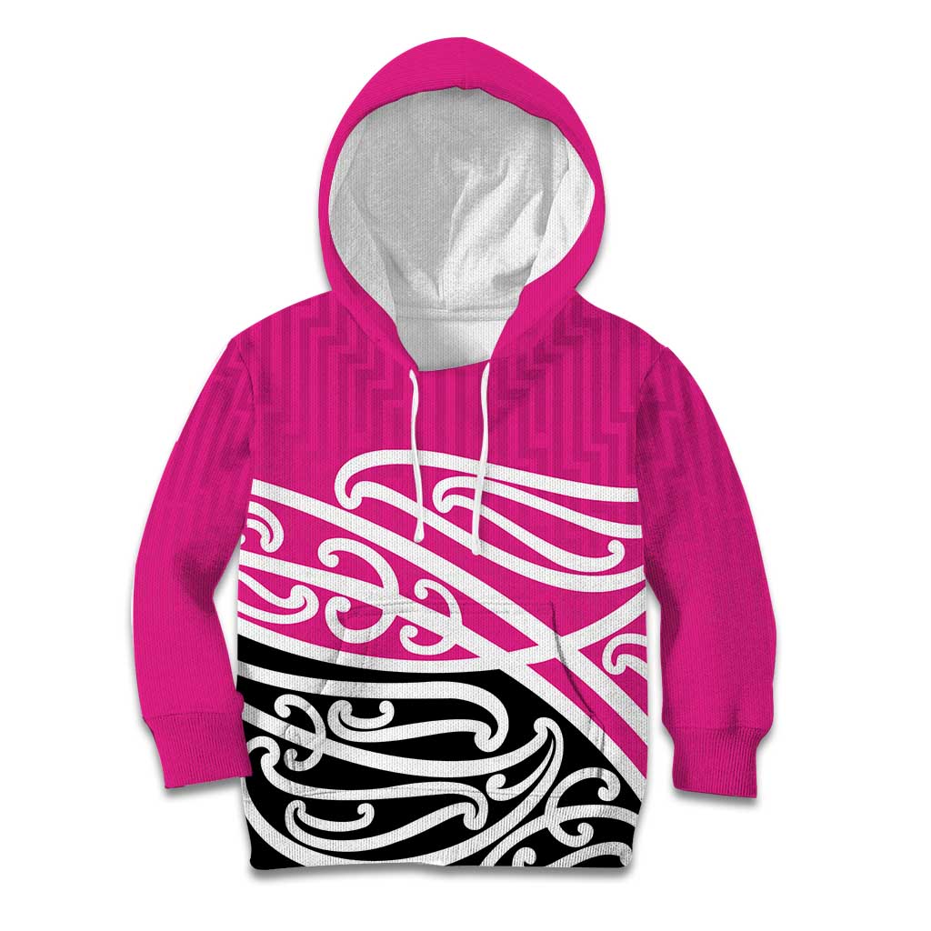 All Pink New Zealand Kowhai Ngutukak Kid Hoodie - Aussie Hoodie