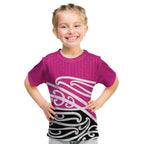 All Pink New Zealand Kowhai Ngutukak Kid T Shirt - Aussie Hoodie