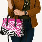 All Pink New Zealand Kowhai Ngutukak Leather Bag - Aussie Hoodie