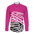 All Pink New Zealand Kowhai Ngutukak Long Sleeve Button Shirt - Aussie Hoodie