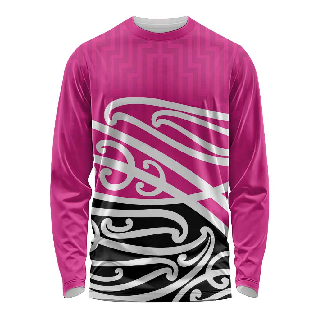 All Pink New Zealand Kowhai Ngutukak Long Sleeve Shirt - Aussie Hoodie