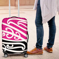 All Pink New Zealand Kowhai Ngutukak Luggage Cover - Aussie Hoodie