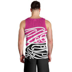 All Pink New Zealand Kowhai Ngutukak Men Tank Top - Aussie Hoodie