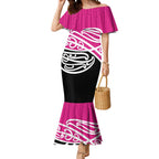 All Pink New Zealand Kowhai Ngutukak Mermaid Dress - Aussie Hoodie