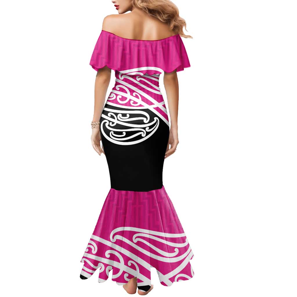 All Pink New Zealand Kowhai Ngutukak Mermaid Dress - Aussie Hoodie