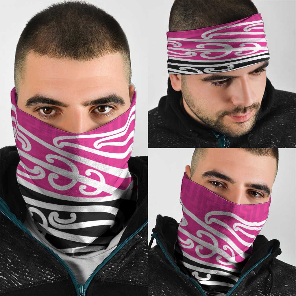 All Pink New Zealand Kowhai Ngutukak Neck Gaiter - Aussie Hoodie