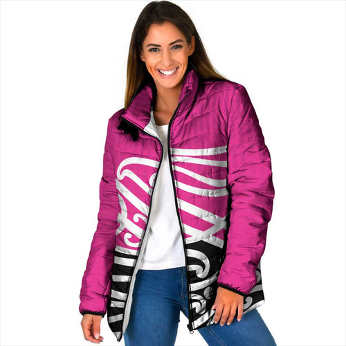 All Pink New Zealand Kowhai Ngutukak Padded Jacket - Aussie Hoodie