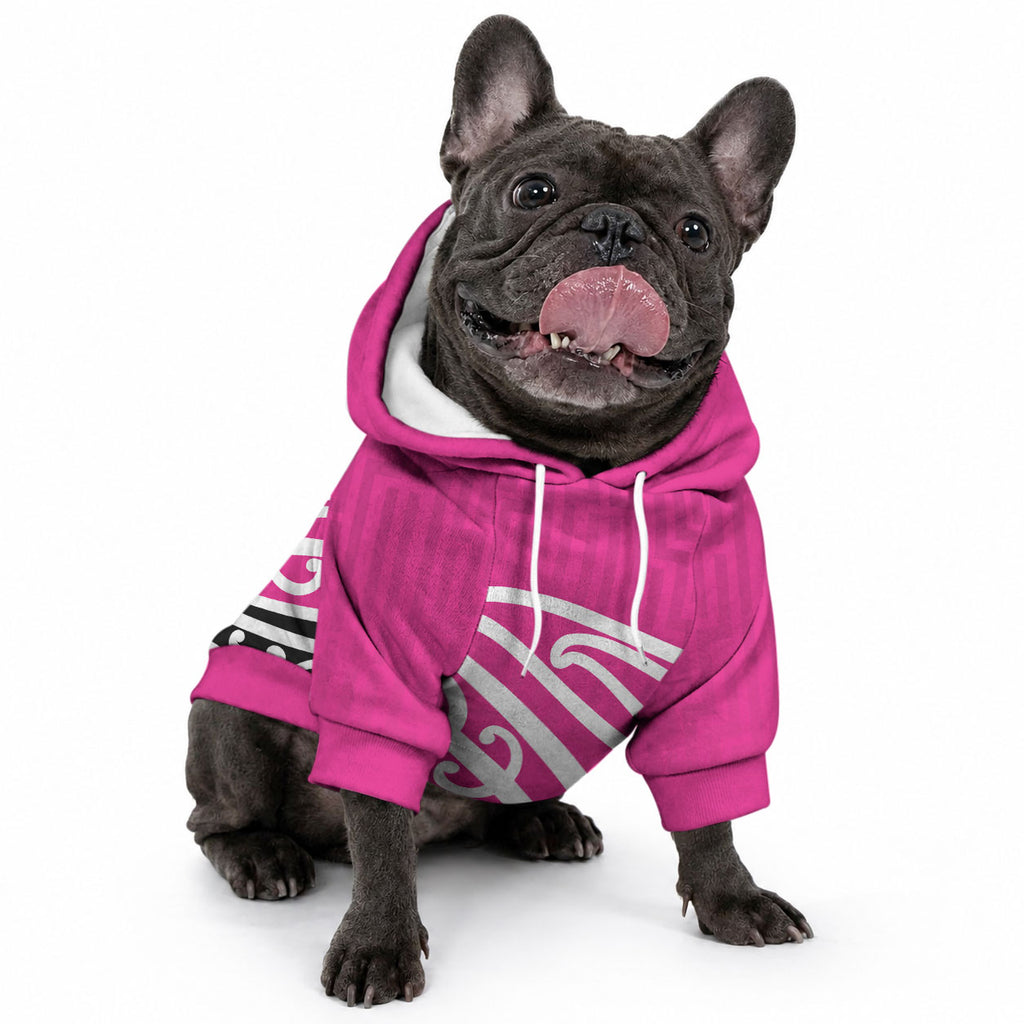 All Pink New Zealand Kowhai Ngutukaka Pet Hoodie