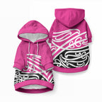 All Pink New Zealand Kowhai Ngutukaka Pet Hoodie