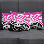 All Pink New Zealand Kowhai Ngutukak Pillow Cover - Aussie Hoodie