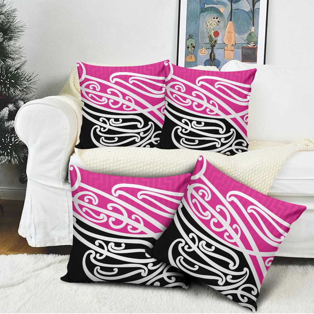 All Pink New Zealand Kowhai Ngutukak Pillow Cover - Aussie Hoodie